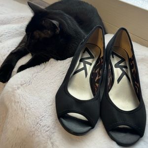 Anne Klein Sport Peep Toe Pumps